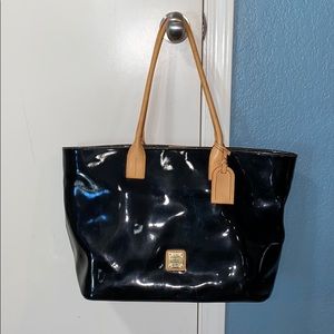 Dooney and Bourke patent leather Tote